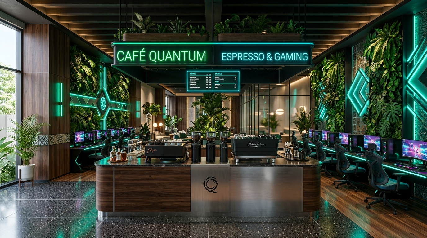 Interior principal Play Coffee VE Valencia Venezuela